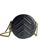 Klasyczne designerskie torby na ramię mini torba crossbody łańcuch mała okrągła torba luksusowa torebka na ciało mody vintage okrągłe torby