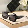 Modische Damen-Brille mit großem Rahmen, luxuriöse Designer-polarisierte Sonnenbrille, klassische Sonnenbrille mit schwarzem Rahmen für Damen, hochwertige Sonnenbrille mit Box