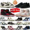 With Box Black Phantom 1 Баскетбольные кроссовки 1s Reverse Laney UNC Toe Lost Found Dark Mocha University Blue Light Smoke Grey мужские спортивные кроссовки для занятий спортом на открытом воздухе