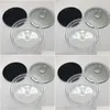 Food Jars Canisters Glass Storage Container Oem Labels 100Ml 200Ml 50Ml Tin Cans Black White Caps Storages Smell Proof Wat Homefavor Othx8