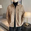 giacca da uomo primavera e autunno nuovo stile coppia coreana tendenza top sottile secti autunno e inverno giacca da lavoro casual N3Mm #