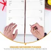 Daglig planerare Anteckningsboken Pads Office Schema Notepad Business Planning Students Agenda 2024