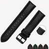 Uhrenarmbänder 20 22mm Echtes Leder Schnellverschluss Ersatzarmband Bequemes Armband für Gear S3 S2 Classic Universalzubehör
