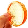 Dekorativa blommor 10 PCS Fake Slice Artificial Fruit Highly Simulation Life Model for Home Party Decoration Orange