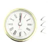 Zegary ścienne 80 mm/65 mm domowy plastikowy rzymski zegar wkładka głowica