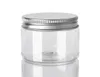 30 40 50 60 80ml Plastic Jars Transparent PET Storage Cans Boxes Round Bottle with PlasticAluminum Lids4385322