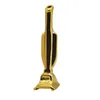 Tubi per fumatori Lega di alluminio Portatile 57Mm Tubo per tabacco da fiuto Mini Golden Man Trofeo Tubo in metallo Vuoto Sniffer Pippotto Sniff Dispenser Dhwn3