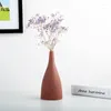 Vases multicolore mode vase jaune porcelaine salle de mariage décor jardinière table à manger meubles fleur plante support