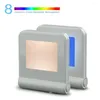 Nachtverlichting Draadloze sensor LED-licht EU US Plug Mini Vierkant Voor Baby Kinderen Woonkamer Slaapkamer Gangverlichting Lamp