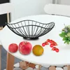 Plates Multipurpose Metal Wire Fruit Basket Candy Storage Dessert Rack Modern Vegetable Holder For Kitchen Wedding Livingroom Decor