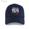 Boll Caps Nytt till salu gjord 1974 Alla originaldelar Födelsedagsmän Crew Neck Baseball Cap Fashion 24327