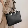 Les magasins de sacs à main designer voient des prix exploser le sac fourre-tout pour femmes Nouvelles manches à la mode et à la mode couleur de lettre imprimée une épaule croisée