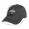 Berets Jasper National Park Alberta Canada Cowboy Hat Summer Designer Anime Western Caps Women Men's