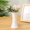 Vasos plástico flor de ameixa vaso drop-resistente multi-cor cesta de flores simulação artesanato arranjo recipiente