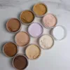Étiquette privée à 10 couleurs en poudre en poudre de longue durée d'huile durable logo logo mate maquillage anti-sweat imperméable en poudre de 50 ml