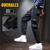 Ny Winter Fleece Warm Corduroy Sweatpants Män godsarbete Tjock baggy streetwear casual joggers byxor manliga kläder plus storlek u2rv#