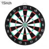 Dart dart brädet dubbelsidig hängande dart bulleye mål spel brädet mål dart säkerhet barn vuxna leksaker 240327