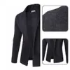 Busin Jacket Cardigan Fi All-Matched Lapel Cardigan Jacket Coat Casual LG Sleeve Shawl Cardigan Busin tröja B5YI#
