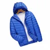 New Down Jacket Men All-Seas Ultra Lightweight Packable Water 및 Winderistant Brockyable Coat Big Size Men Hoodies Jackets S8TL#
