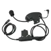 Accessories External Microphone Kit with Tactical U94 ptt for Howard Leight Impact Sport Electronic Earmuffs Tactical Airsoft Shoot Headset