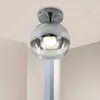 Ceiling Lights Nordic Plating Glass Ball Lamp Modern Minimalist Bedroom Aisle Balcony Kitchen Creative Decorative Lighting