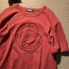 Vintage 3D Print Steel Seal Print Mens Kortärmad t-shirt Casual T-shirtpar T-shirts Kvinnor Män lösa tees S0WM#