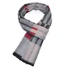 Scarves High Quality Gentlemen Wool Feeling Scarf Men Winter Korean Long Warm Plaid Couple Muffler Male Soft Cashmere Thermal Shawl