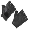 Gants de sport Nouvelle Mode Men039S Cuir Demi Doigt Sans Doigts Scène Conduite Solide Gants Noirs3862185 Livraison Directe En Plein Air Athlète Otxso