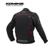 Мотоциклетная одежда Komine Anti Fall Одежда Гоночный костюм Куртка JK-108 Высокая производительность YJF