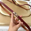 Ceinture en cuir de styliste pour femmes, boucle réglable, ceinture fine avec veste de costume, jupe, chemise, tendance, ceinture en peau de vache