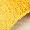 Tapis Tapis Absorbant Non Européen T-Strip Tapis De Salle De Bain Tapis Porte De Maison 45 X 65 cm Jaune