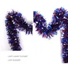 Party Decoration Metallic Garland Independence Day Mixed Color Tinsel Patriotic For 4th Of July