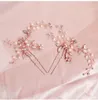 Hairpins Rose Gold Handmade Hair Clips Bridal Pins Excloy Exclies for Women Headposes JCF0607511186 Drop Delivery Hairjewel Ot4ea