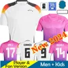 2024 Euro Cup Tyskland Soccer Jerseys Musiala Muller Reus Gnabry Sane Kroos Kimmich Werner Hummels Havertz fans spelar män barn kit hem borta fotbollskjorta uniform