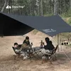 Tents and Shelters Black coating waterproof hexagonal umbrella outdoor silver coating UV resistant sunshade camping waterproof oilcloth24327