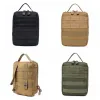 Bags 1000D Nylon Tactical Molle Pouch Outdoor Accessory Storage Bags Hunting EDC Waterproof MultiFunctional Ammo Utility Backpack