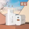 20W Snelle Quick Type C PD oplader QC3.0 US EU Plug USB C Laders Opladen Adapter Voor Samsung galaxy Note 10 S23 S22 Huawei