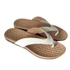 Slippers Women Retro PU Leather Beach Flip Flops Female 2023 Summer Clip Toe Thong Sandals Woman Flat Casual Non Slip Outdoor H240409 KBZ7