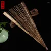 Dekorative Figuren | Knotenform, blanko, Reispapier, Faltfächer, Guanyin, Bambusknochen, Suzhou, industrieller und kultureller chinesischer Stil