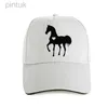 Boll Caps Heart Horse Funny Print Baseball Caps för män Kvinnor unisex justerbar gåva för hästälskare hip-hop baseball cap hattar för män 24327