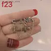 Charm Designer Vrouwen Dangle Oorbellen Charme 18K Vergulde Kettingen Oorbellen Mode Feestsieraden Familie Liefde Cadeau Diamanten Oorbellen Ontwerp voor Vrouwen Sieraden Groothandel