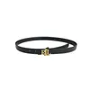 riemen voor dames ontwerper Rpl343 retro-stijl riemen hoofd luxe brede tailleband fashion design hoge kwaliteit lederen legering emmer