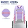 Sacs d'école Fengdong mignon coréen sac pour fille Kawaii sac à dos rose violet Bookbag primaire étudiant enfants cadeau