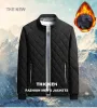 ウォームスタンドカラーフリースジャケット、秋の冬のための男性用カジュアルな快適なソリッドカラージップアップコート /アウトウェア86C8＃