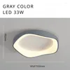 Luzes de teto modernas LED luz design minimalista para quarto sala de estar estudo com controle remoto