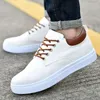 Casual Schuhe männer Leinwand Mode Kausalen Männer Vulkanisierte Turnschuhe Slip Auf Plimsoll Männlichen Trainer Trend Sommer Outdoor Müßiggänger Schuh