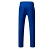 Stor storlek 6xl Solid Color Formal Suit Pants Men Busin Office Wedding Party Dr Trousers 65hu#