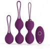 Vagina bolls tränare sex leksaker silikon ben wa bollar vagina åtdragning övning kegel boll ball vibratig ägg kvinnor vuxen sexprodukt 3p5919567