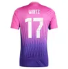 2024 Euro Cup Tyskland Soccer Jerseys Musiala Muller Reus Gnabry Sane Kroos Kimmich Werner Hummels Havertz fans spelar män barn kit hem borta fotbollskjorta uniform