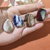 Naszyjniki wiszące symetryczne kamienne zawieszki sprzedają w parach kryształowy urok kolczyków